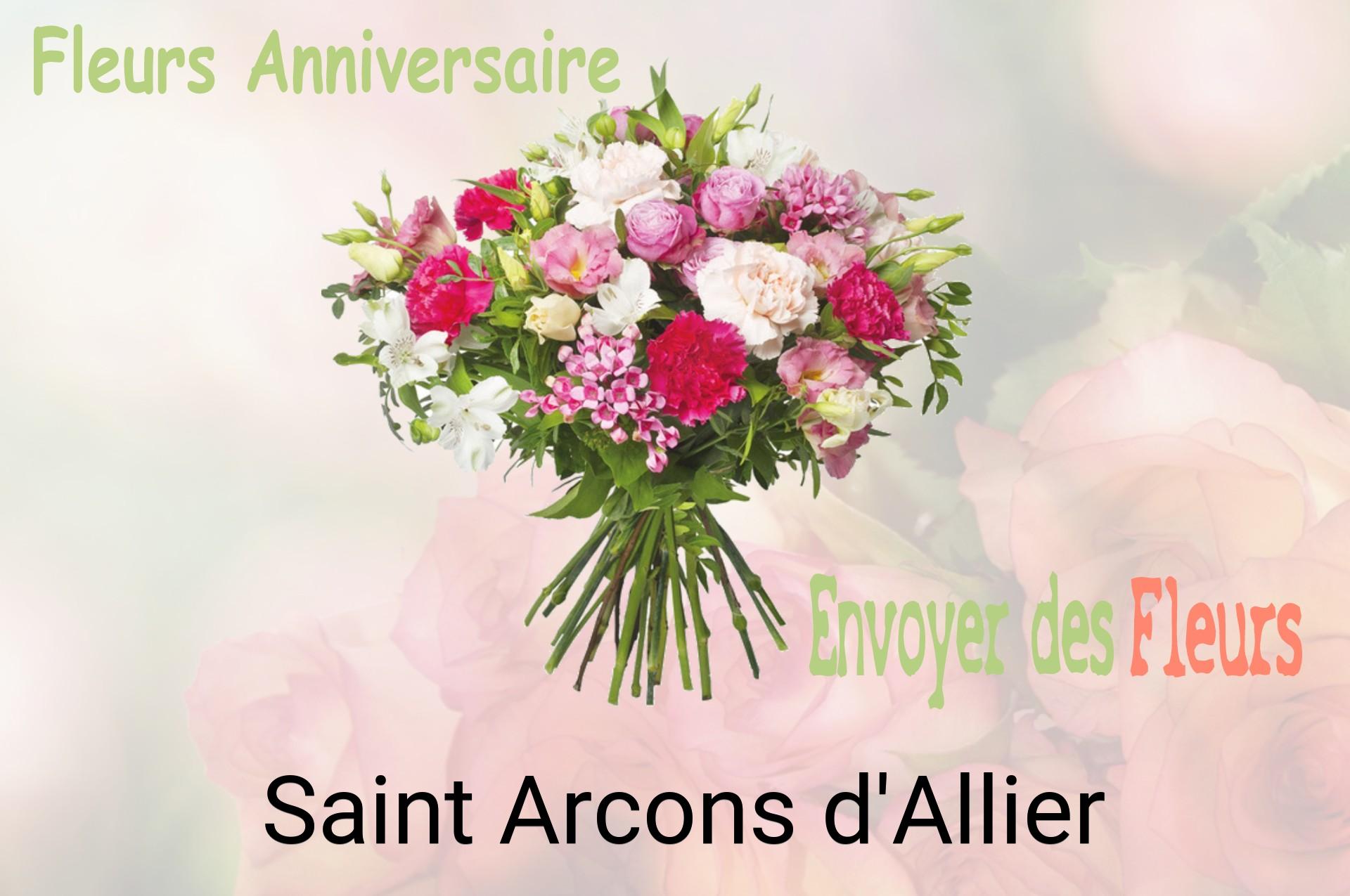Bouquet de fleurs d’anniversaire livré à Saint-Arcons-d'Allier